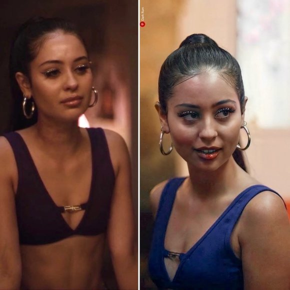 NWT I.AM.GIA Purple SET Lucid Bra Top & Flared Cutout Pant Euphoria Maddy XS M - Picture 7 of 11